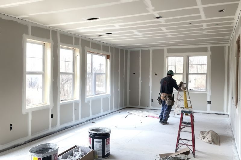 Bedroom Drywall Installation in Overland Park, KS