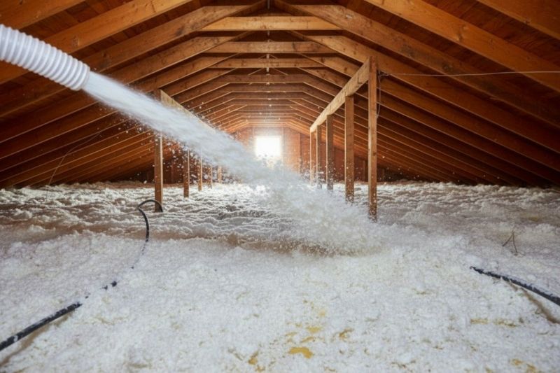 Blown Insulation Installation in Boulder, CO