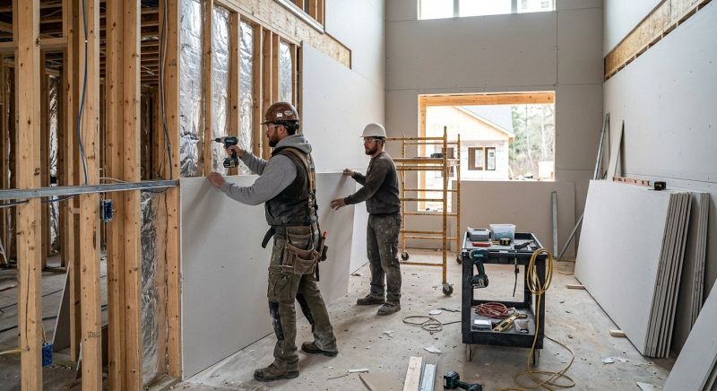House Drywall Installation in Kansas City, MO
