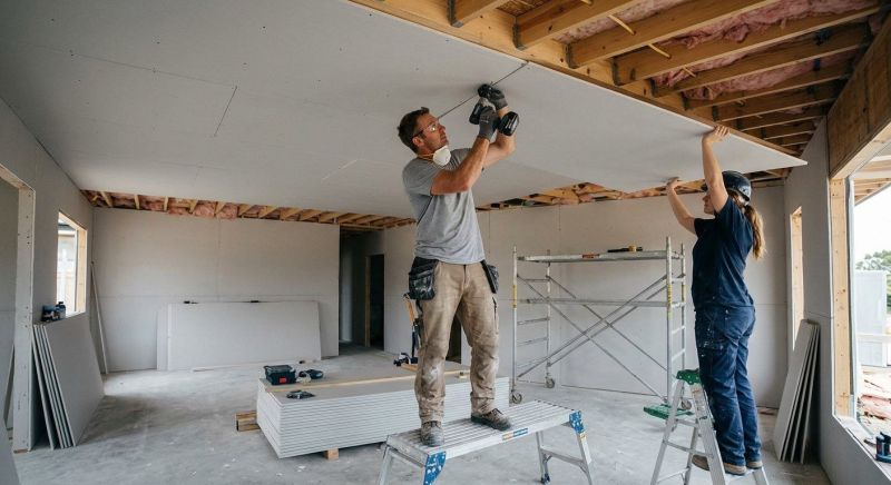 House Drywall Installation in Conroe, TX